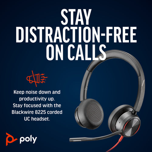 POLY BW 8225 USB-C HS USB-C/A +USB-C/A (8X223AA)