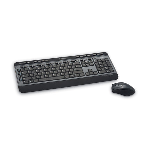 WIRELESS KEYBOARD AND 6BUTTON MOUSE COMBO BLACK HOT KEYS