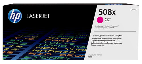 508X MAGENTA TONER CARTRIDGE FOR LASERJET