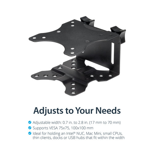 THIN CLIENT MOUNT VESA MOUNTING BRACKET UNDER DESK OR MONITOR MOUNT