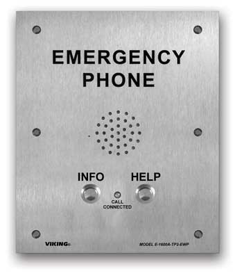 Emergency Phone for Talk-A-Phone Models