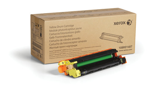 GENUINE YELLOW DRUM CART FOR VERSALINK C600 C605