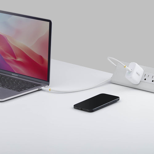 65W USB-C LAPTOP CHARGER GAN WITH POWER ADAPTER BRICK