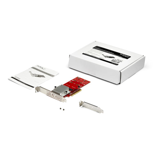 DUAL M.2 PCIE SSD ADAPTER CARD M2 NVME PCI EXPRESS CONVERTER CARD