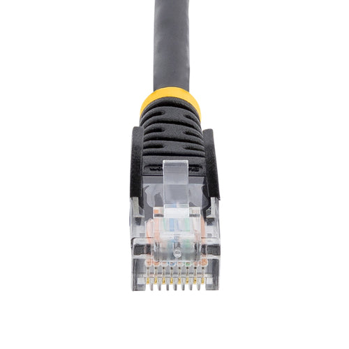 25FT BLACK CAT5E CABLE SNAGLESS ETHERNET CABLE GIGABIT LAN RJ45
