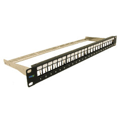 PATCH PANEL-BLANK-CAT 6A FTP-24PORT-1RMS