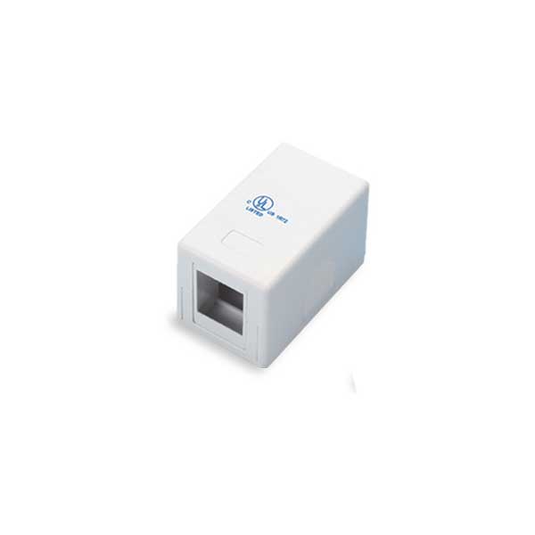 SMB-1WH-S SURFACE BOX 1 PORT WHITE