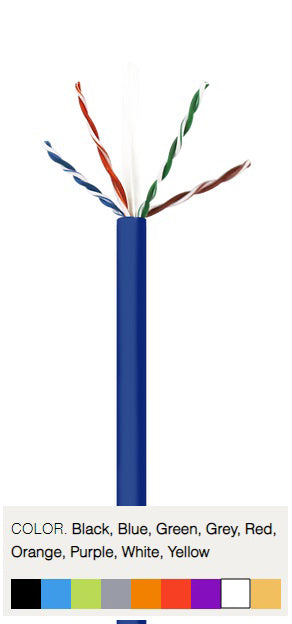 CAT6 E 600MHz CMR WHITE