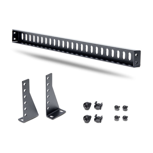 1U CABLE MANAGEMENT BAR - LACING GUIDE BAR FOR PATCH PANEL