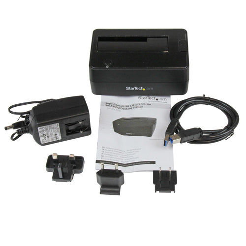 USB HARD DRIVE DOCKING STATION 2.5 3.5 SATA HDD SSD USB 3.0 DOCK
