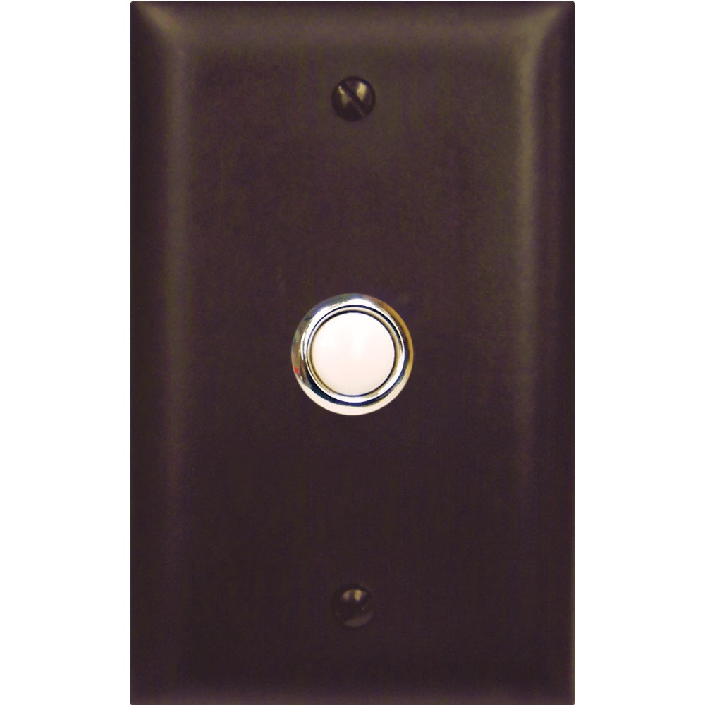 Door Bell Button Panel in Bronze