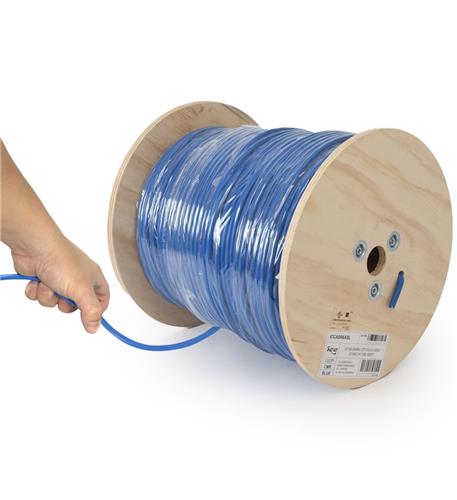 CAT6A PLENUM 650 MHz BLUE