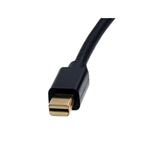 BLACK MINI DISPLAYPORT TO HDMI ADAPTER MDP HDMI CONVERTER DONGLE