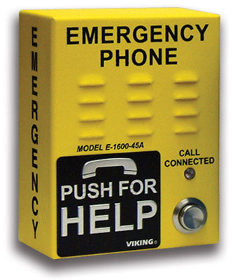 VoIP Emergency Phone with Voice-Yellow