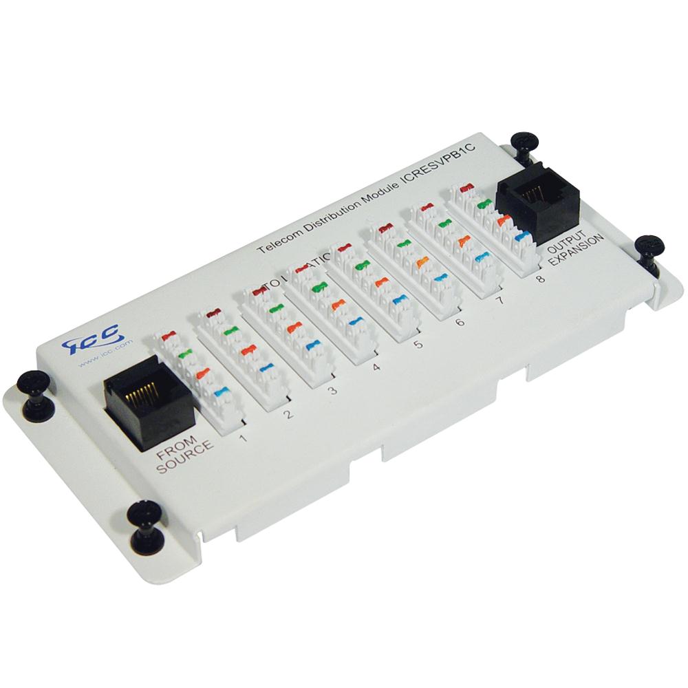 RESI MODULE- TELEPHONE- 8-PORT EXPANSION