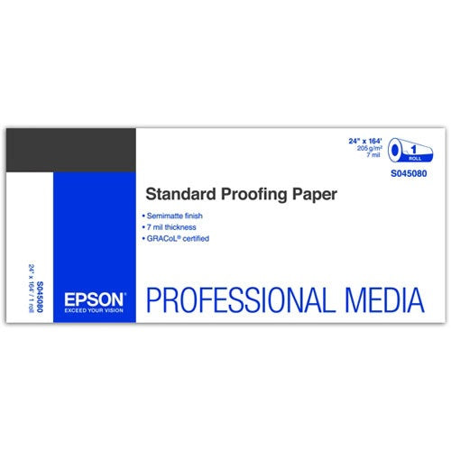 STANDARD PROOFING PAPER 24IN X 164IN PAPER ROLL