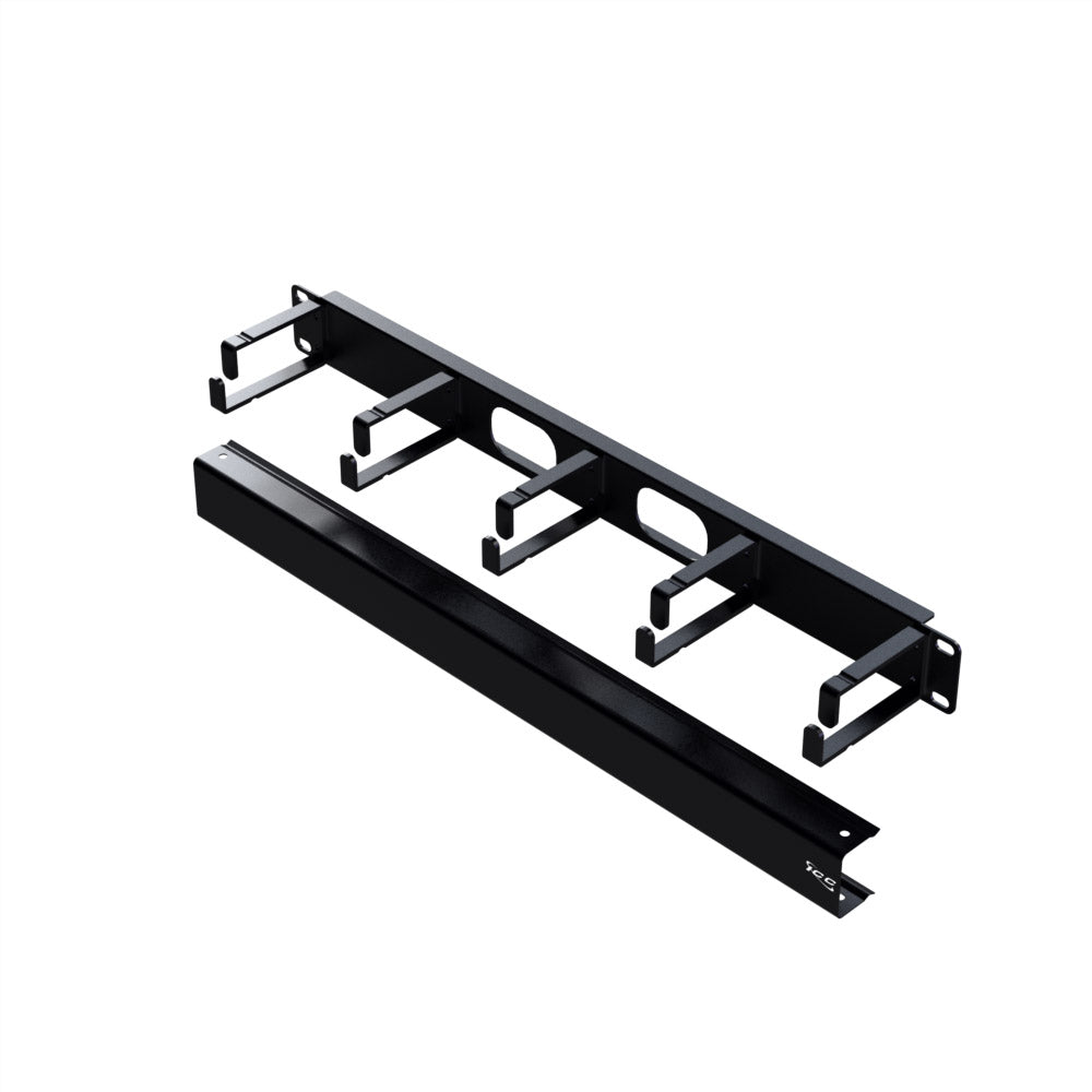 PANEL CABLE MGMT METAL RING AND COVER 1U