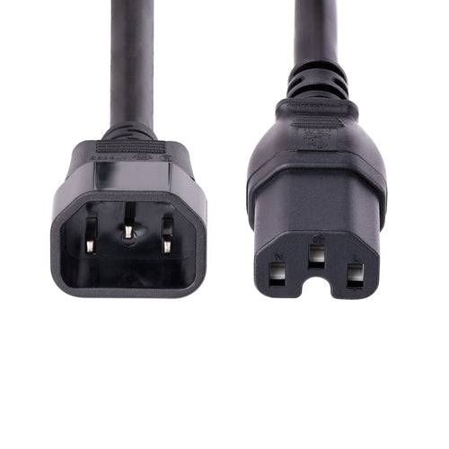 HEAVY DUTY EXTENSION CORD - 10FT 3M IEC C14 TO IEC C15