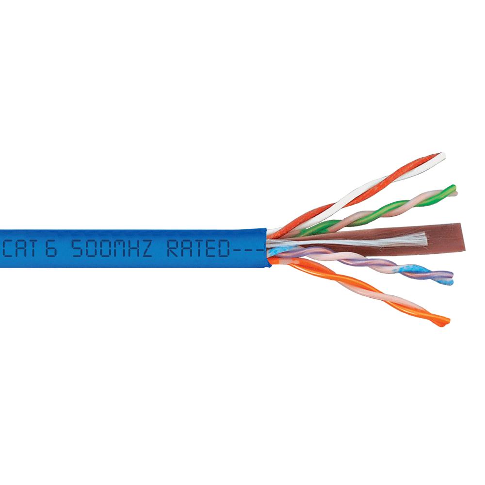 CMP CAT6 PLENUM VALUE LINE 500 MHz Blue