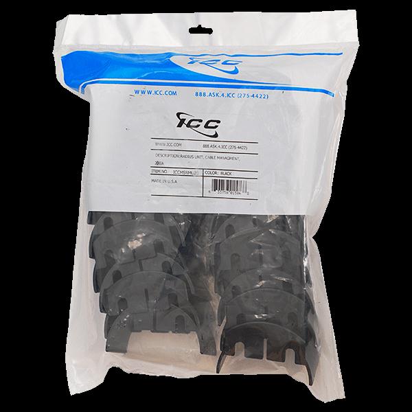 RADIUS UNIT- CABLE MANAGEMENT-20 PACK
