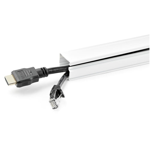 LATCHING CABLE RACEWAY DUCT CABLE MANAGEMENT POWER CORD HIDER