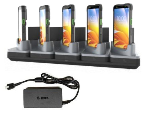 KIT: CHARGE-ONLY SHARECRADLE KIT TO CHARGE UP TO FIVE TC501 (CRD-TC5AB-5SC5D5B-1)
