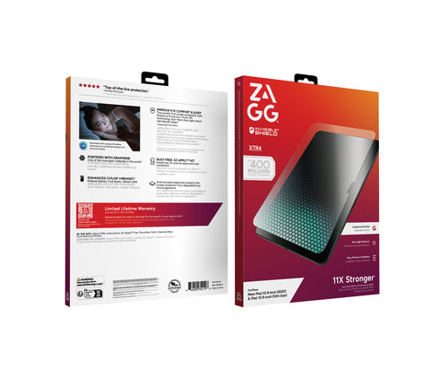 ZAGG XTR4 SCREEN PROTECTOR FOR IPAD (A16/10TH GEN)