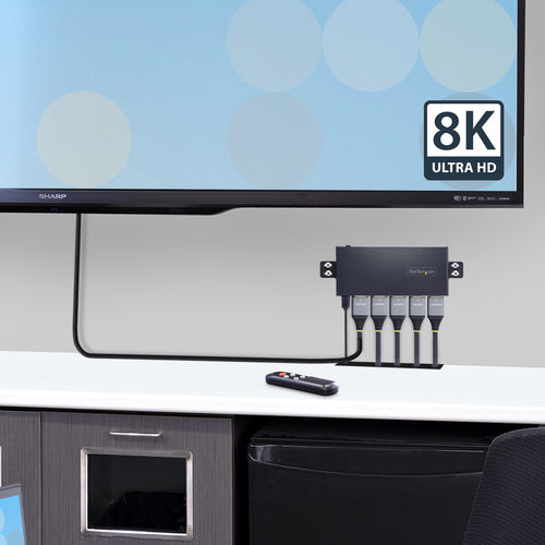 4-PORT 8K HDMI SWITCH 8K 60HZ HDMI 2.1 AUTO SWITCHER