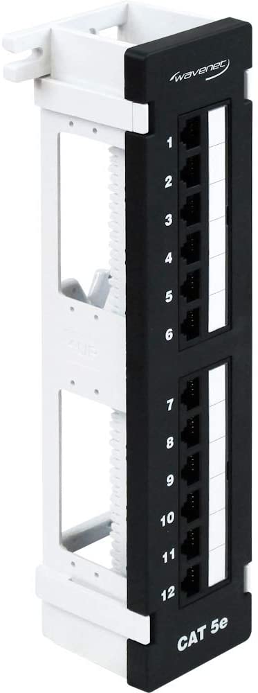 CAT5E PATCH PANEL 12 PORT
