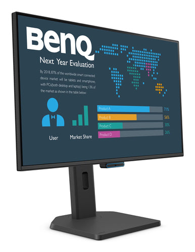BENQ 27IN LCD MONITOR144HZ IPS1920X1080BLACK99 SRGBHT ADJ