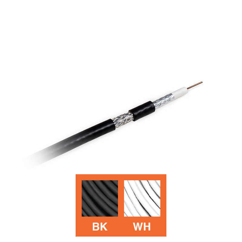 RG6 COAX CMR REEL BLACK