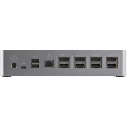 4 MONITOR USB C DOCK 100W POWER QUAD MONITOR DOCKING STATION