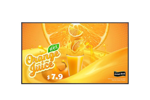 65IN LCD 3840X2160 4K 24/7 MNTR HDMI DP WEBOS8.0 500NIT LAND/PORT