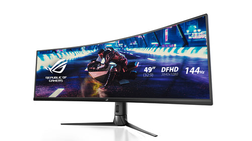 STRIX XG49VQ 49IN CURVED GAMING 144HZ DUAL FULL HD HDR W DP HDMI