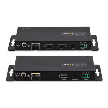 HDMI OVER FIBER EXTENDER KIT - 4K 60HZ TRANSMITTER/RECEIVER