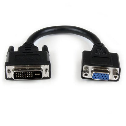 8IN DVI MALE TO VGA FEMALE CABLE ADAPTER DVI-I TO VGA DONGLE