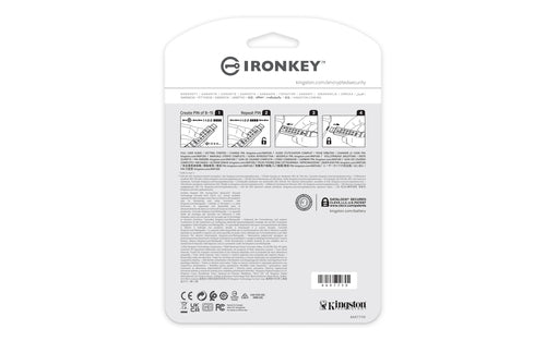 512GB IRONKEY KEYPAD 200 FIPS 140-3 LVL 3 PENDING AES-256 ENCRYPT
