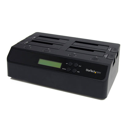 4BAY HARD DRIVE DUPLICATOR DOCK HDD SSD CLONER WIPER DISK ERASER