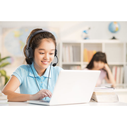 CLASSIC EQ USB-C HEADSET WITH MIC AND VOLUME CONTROL CLASSIC EQ U