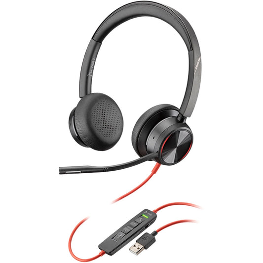 BLACKWIRE 8225- USB-A DUAL EAR