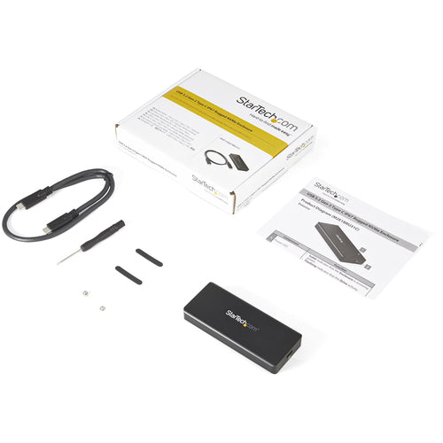 M.2 NVME PCIE SSD ENCLOSURE USB C 3.1 PCIE SSD PORTABLE ADAPTER
