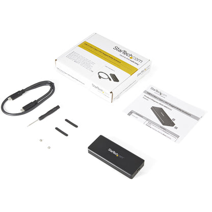 M.2 NVME PCIE SSD ENCLOSURE USB C 3.1 PCIE SSD PORTABLE ADAPTER
