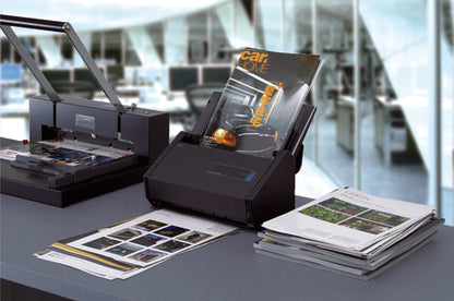 KIT FUJITSU SCANSNAP IX500 DESK SCANNER FOR PC AND MAC 25 PPM (PA03656-B001)