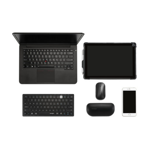 MULTI-DEVICE DUAL WRLS COMPACT KEYBOARD BLACK
