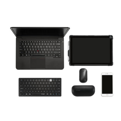 MULTI-DEVICE DUAL WRLS COMPACT KEYBOARD BLACK