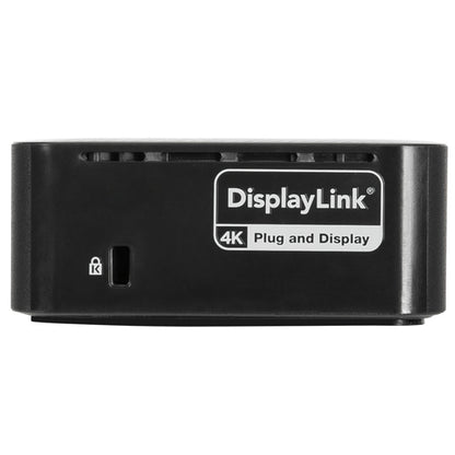 USB-C UNIVERSAL DV4K DOCKING STATION W/ 100W POWER DELIV BLACK