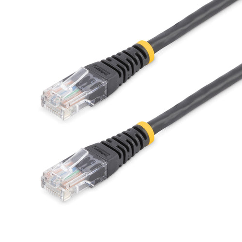 2FT BLACK CAT5E ETHERNET CABLE RJ45 PATCH CABLE GIGABIT LAN CORD