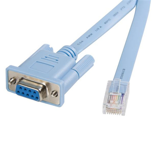 RJ45 TO DB9 CISCO CONSOLE CABLE 6FT CONSOLE MANAGEMENT CABLE M/F