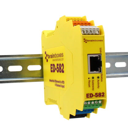 ETHERNET TO RTD -22F TO +176F INDUST L 4 CHANNEL REMOTE IO MODULE