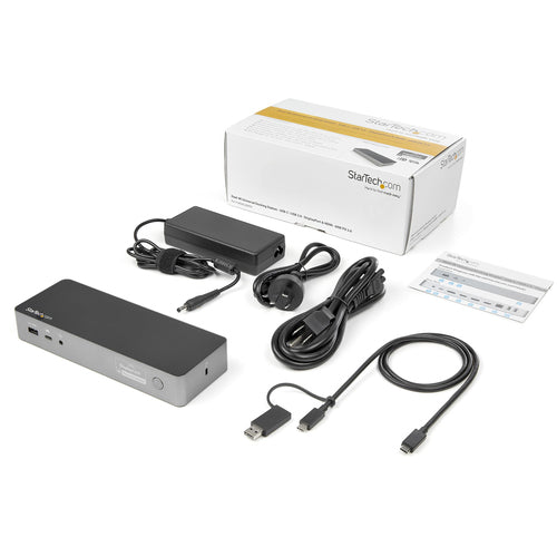 DUAL MONITOR USB C USB A DOCK TYPE C DOCKING STATION USBC DOCK